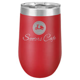 16oz. Tumbler w/Lid Custom Lasered
