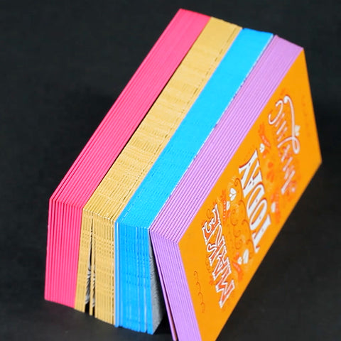 32pt Thick Painted Edge Business Cards